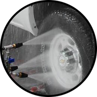 3 Step Wheel Cleaner is an advanced 3-step process that uses a combination of high pH soap, friction