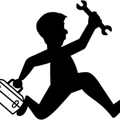 Harry the busiest appliance repairman in Overland Park has his tools and is running to Fairway.