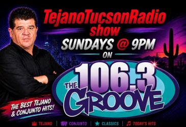 Radio show promoting Tejano and Conjunto music on 106.3 FM, Sundays at 9 PM.