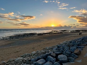 Sunset at Ile de re, Plage de Montamer