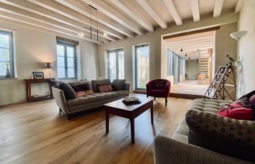 Great living room at 8 Montamer, Ile de ré