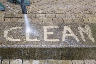 We power wash patio, driveways, walls and more..