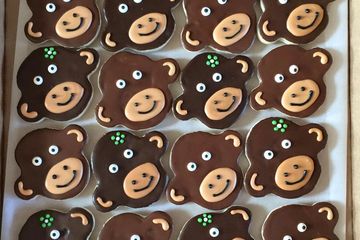 Decorated Monkey Cookies