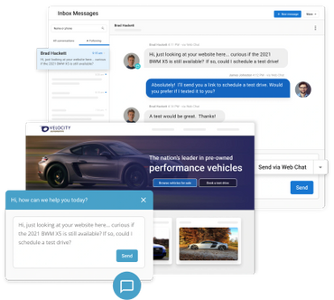AI Chat engages with website visitors to capture and store customer contact information - AI-Chatbiz