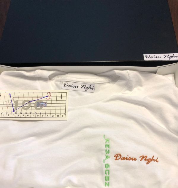 QFT Long-Sleeve t-shirt (ID: _KE3A_6CSZ446802), a bonded 1/1 Long-Sleeve t-shirt and 1,000 HTN/IIC