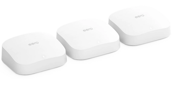 eero Pro 6 tri-band mesh WiFi system with built-in Zigbee smart home hub