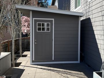 Modern Hardie no maintain shed