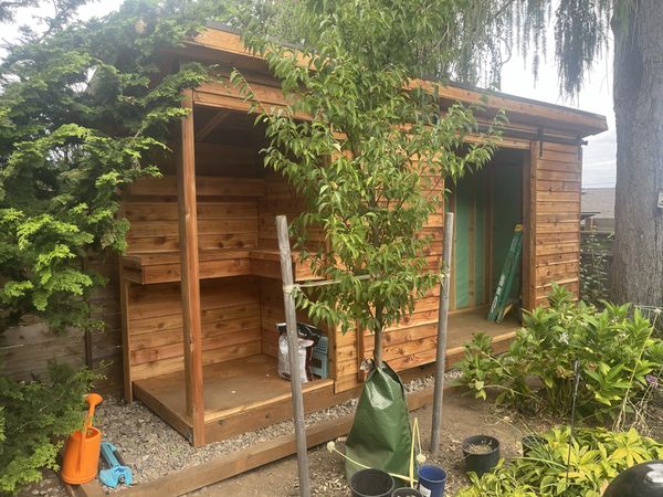 Barn Door Style Shed