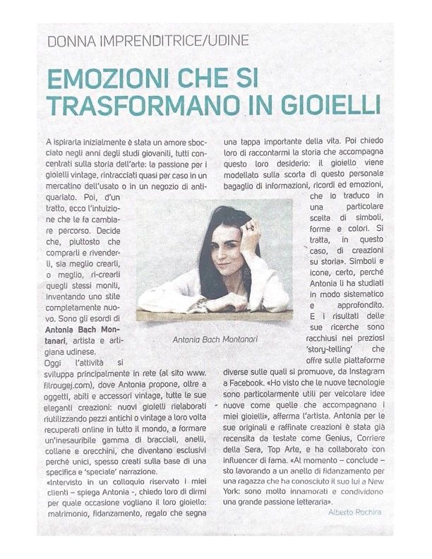 Messaggero Veneto 30/05/2023 - UP