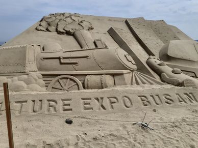 Sand Art in Busan