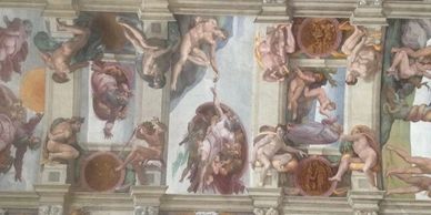 Sistine Chapel
Birth of Adam
God and Sun
