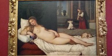 Venus of Urbino
Titian
Uffizi Gallery
Florence, Italy