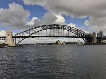 Sydney Harbour Bridge, Harbor bridge, Opera house , Sydney Harbour, Sydney, Australia, NSW, NS Wales