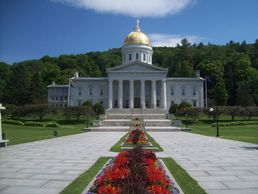 State house, Montpelier.
Montpelier, Vermont: By population, it is the smallest state capital in US.