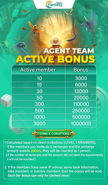 Fantasy gems bonus