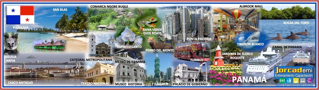 PANAMÁ: Casco Antiguo, Canal de Panamá, San Blás, Albrook Mall, Bocas del Toro, Comarca Ngobe Bugle.