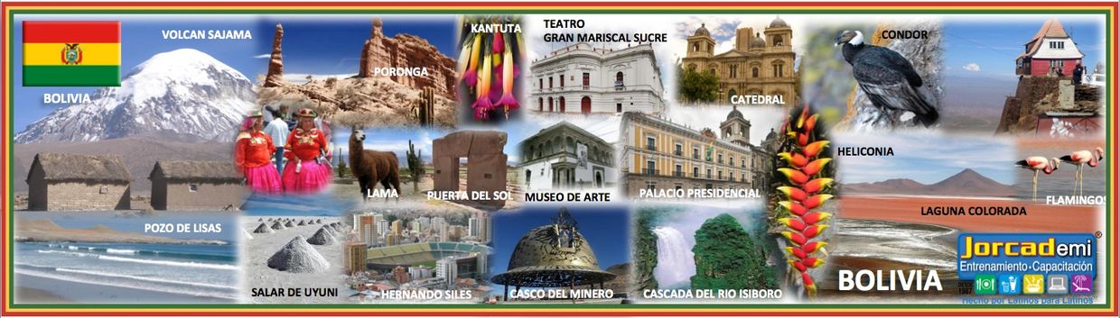 Lugares turísticos de BoliviaÑ casco del minero, salar de Uyuni, puerta dl sol, gran mariscal sucre