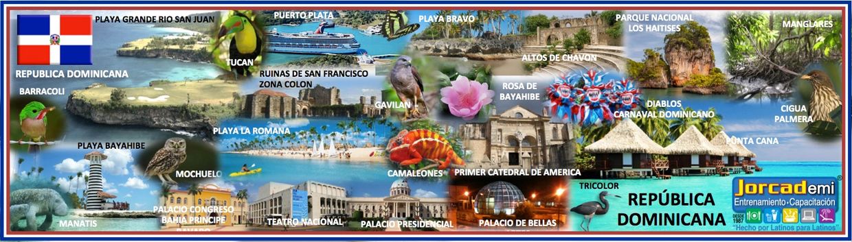 REPÚBLICA DOMINICANA Playa Bayahibe, Ruinas Zona Colón, Parque Los Haitises, Playa Bravo, Punta Cana