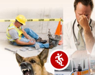 Work accident
Dog bite
Medical negligence