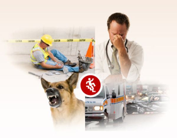 Work accident
Dog bite
Medical negligence