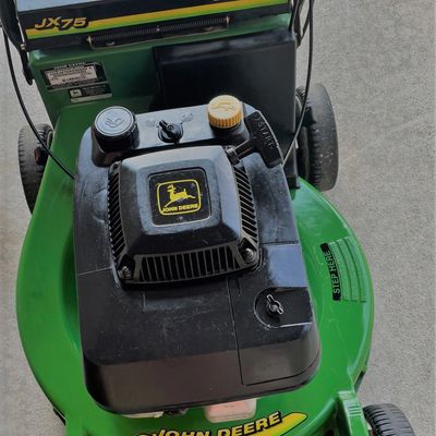 John Deere push mower we flipped in 2021!  Classic mower - one of our favorites!