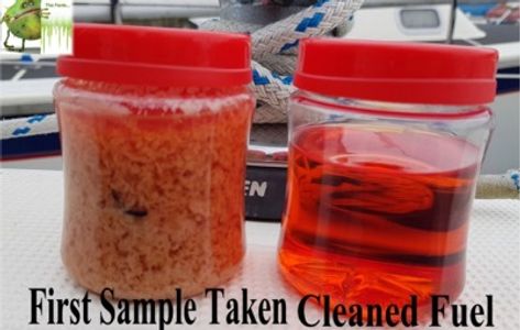 Diesel Bug
Bug Buster Fuel Sample Start to Polished