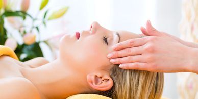 Ultimate Renewal facial treatment in progress