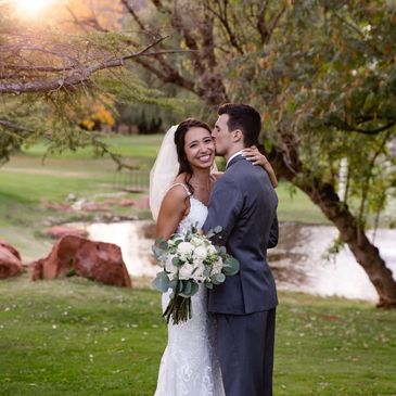 Bride and groom wedding photography wedding gown couple