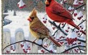 One of nature's beautiful outdoor scenes woven into a tapestry. Bring us something to weave. Makes