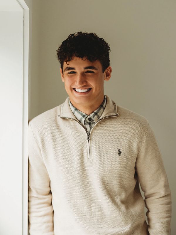 A portrait of one of the owners