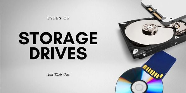 Hard disk drives HDD
Solid state drives SSD
Hybrid drives
Network-attached storage NAS
Cloud storage