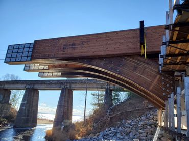 Duchesnay Timber Bridge