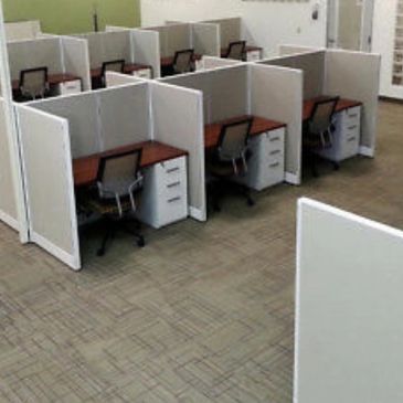 New or Used Cubicles with multiple systems.