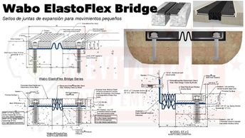 Revitalizate Distribuidor Junta Wabo ElastoFlex Bridge WBA de Master Builder Solutions