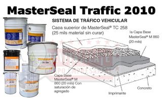 Revitalizate Distribuidor MasterSeal Traffic 2010 de Master Builders Solutions tráfico Vehicular
