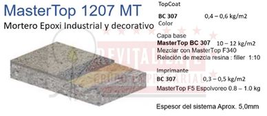 Revitalizate Distribuidor sistema de pisos epoxicos MasterTop 1207 MT de Master Builders Solutions
