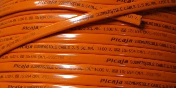 3 CORE FLAT COPPER SUMERSIBLE CABLE