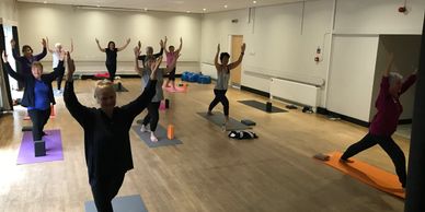 Tim's Pilates and Yoga Thursday morning yoga class at Whiston Parish Hall