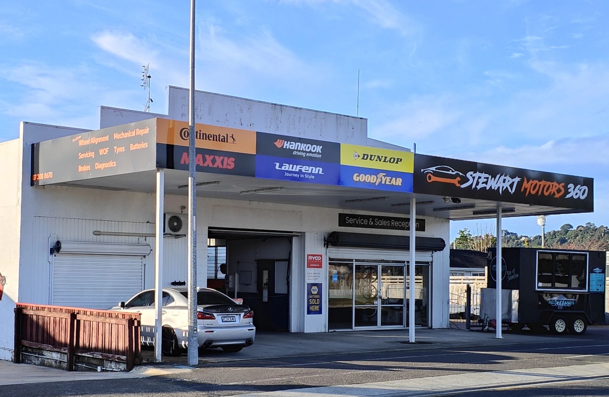 Stewart motors building