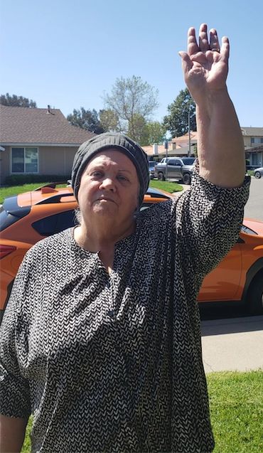 Compensation Pain in Left Arm, from Small Tear in Muscle On Shoulder.
Look what her Arm can Do NOW!