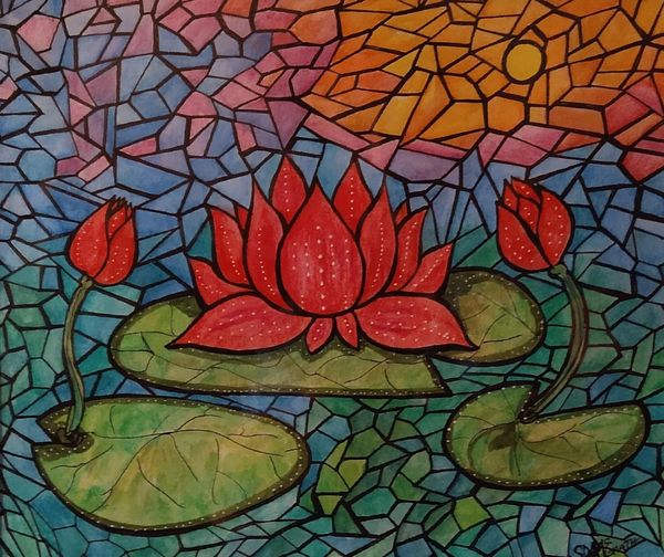 Lotus and Lily Pad 
            sold