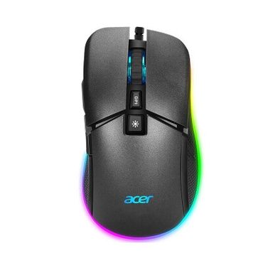 7 Keys, Mechanical Rubber Scroll Wheel, 5-Speed Adjustment 800-1600-2400-4800-6400DPI RGB Breathing