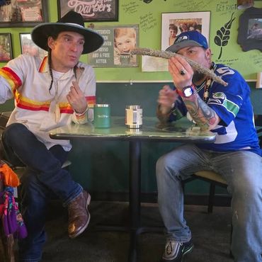 Cheif Joseph Whitefeather and Shawn Tibbitts