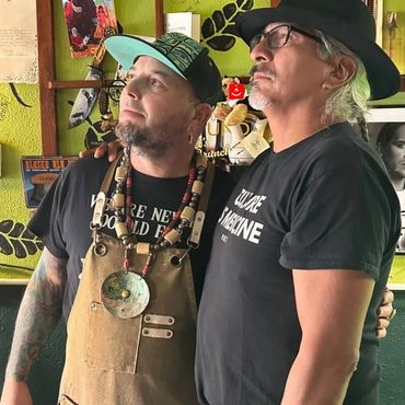 Shawn Tibbitts and Gene Tagaban