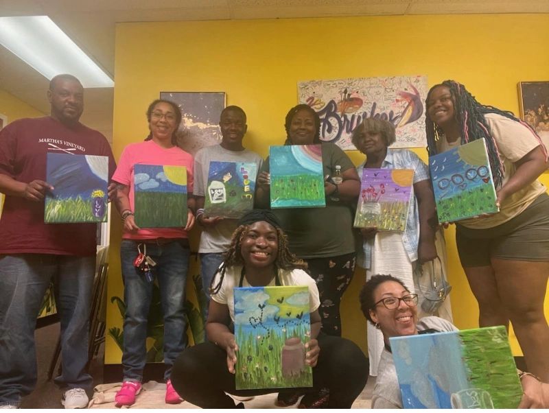 Our Paint parties are always a memorable experience!
