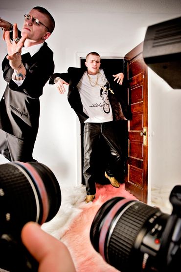 Self Portrait by Canadian Artist Chad Coombs. I know I know I look better in real life. Red Carpet.