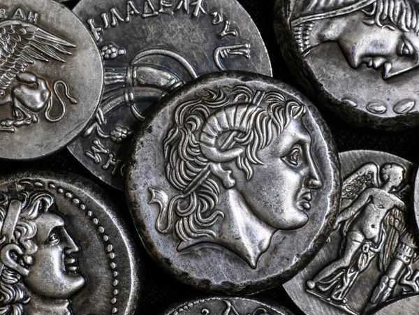 Ribchester Roman Museum coins remains