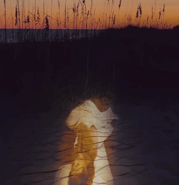 video art, video mapping, projection mapping by Artist Robin Vuchnich, Outer Banks North Carolina