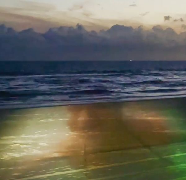 video art, video mapping, projection mapping by Artist Robin Vuchnich, Outer Banks North Carolina