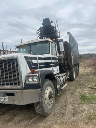 Tree Services in Maine, Flagg Forestry Services Truck